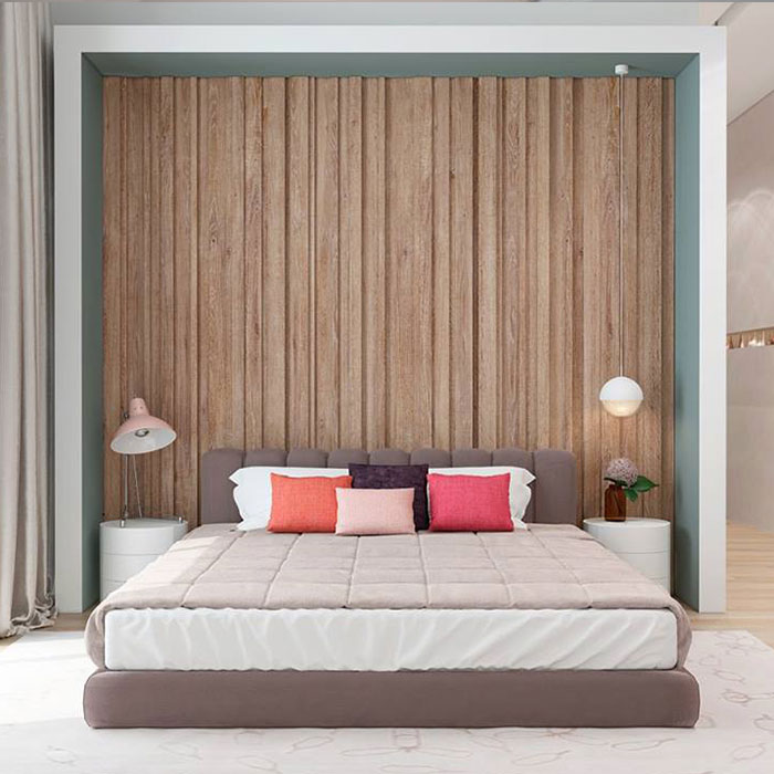 VÁCH ỐP TRANG TRÍ PHÒNG NGỦ 1