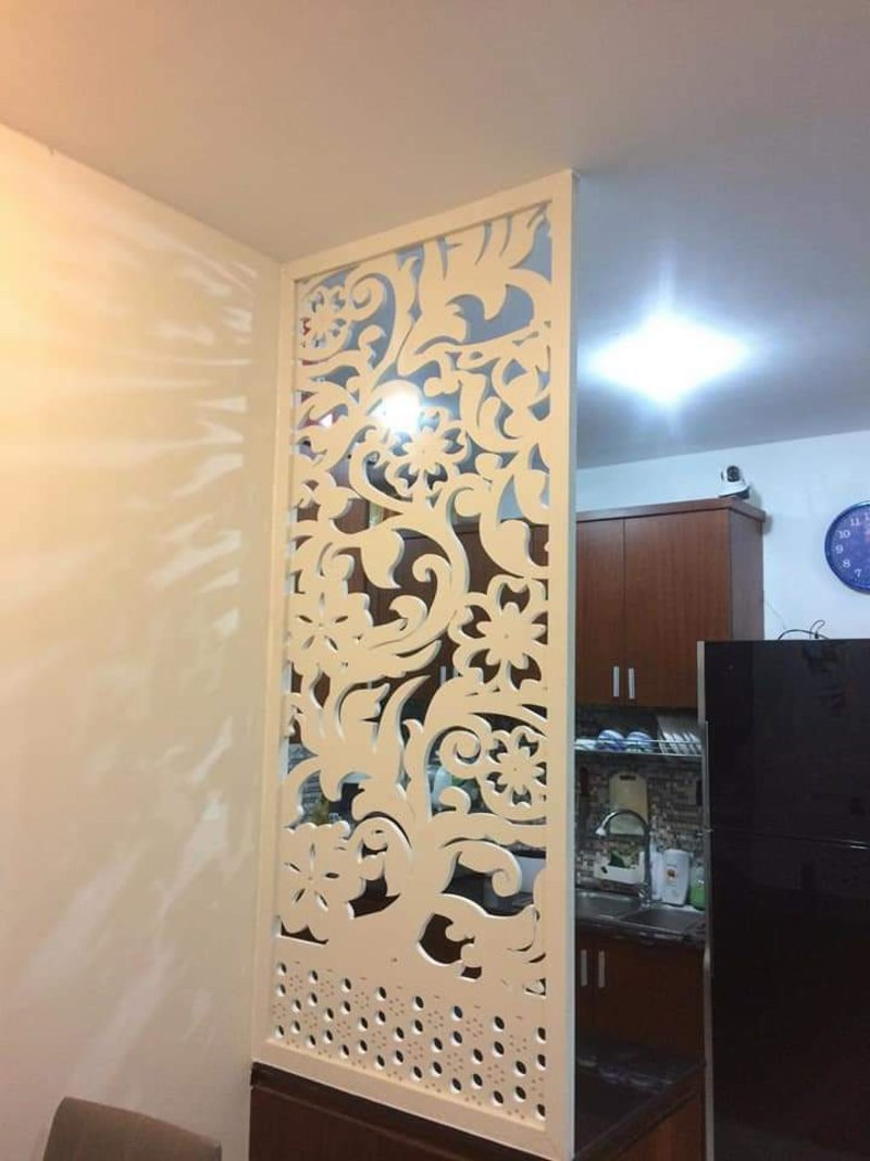 Mẫu vách ngăn cnc 2d nhà bếp đẹp giá tốt 7