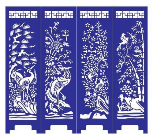 Tồng hợp mẫu vách ngăn cnc 2D thông dụng 19