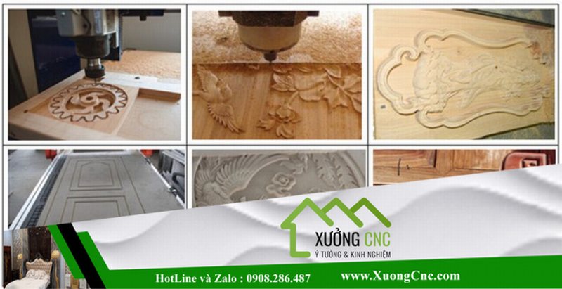Hình ảnh thi công vách CNC 2D, 3D mới P5 1222