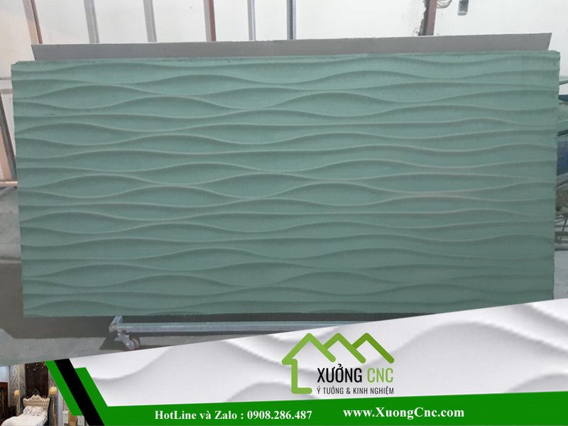 Hình ảnh thi công vách CNC 2D, 3D mới P11 114