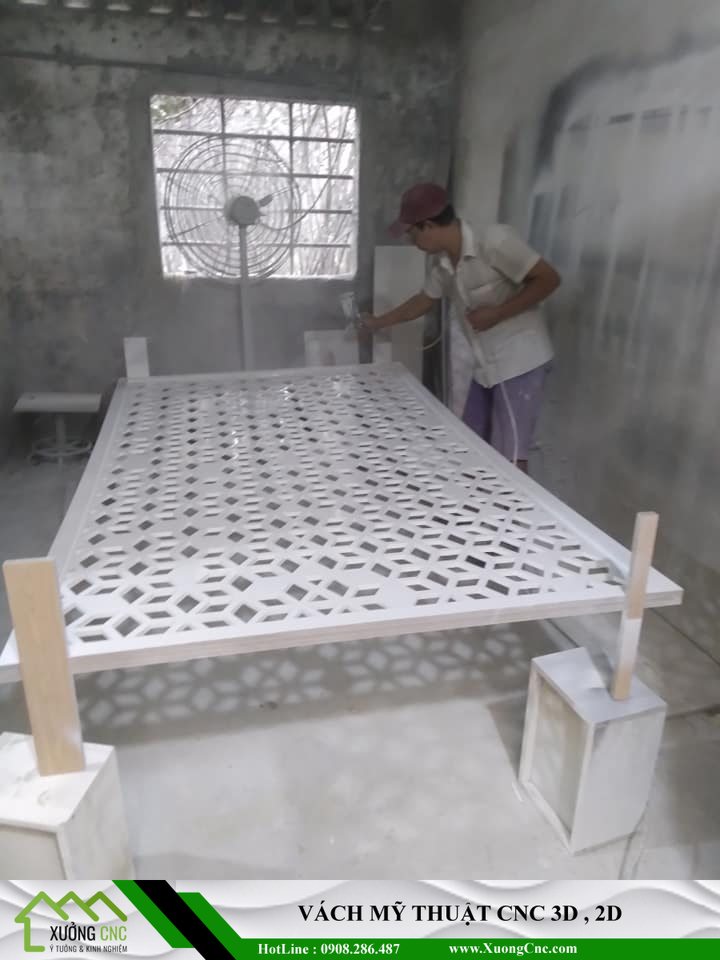 Báo giá thiết kế gia công cắt và sơn hoa văn CNC 2D 1