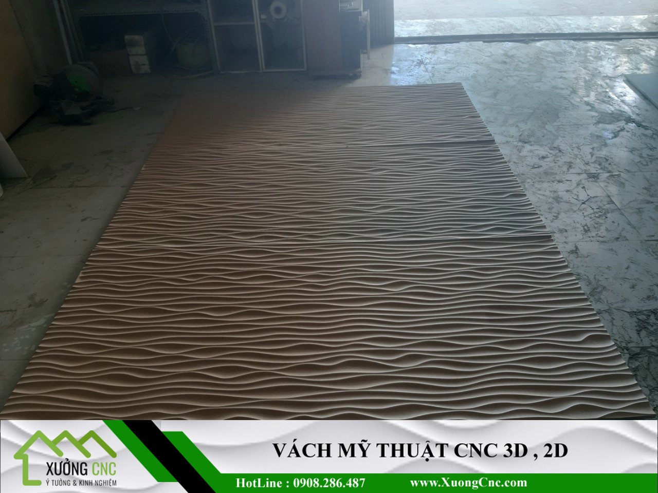3D Wall Panels,3D Wave Panels,tấm ốp tường 3D báo giá 1 199