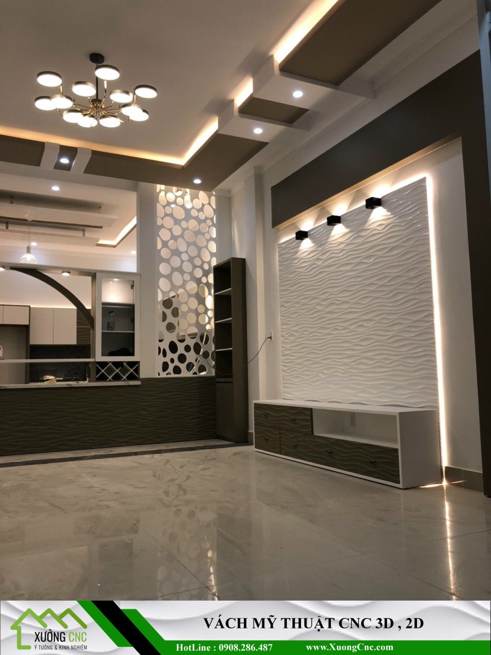 3D Wall Panels,3D Wave Panels,tấm ốp tường 3D báo giá 1 16