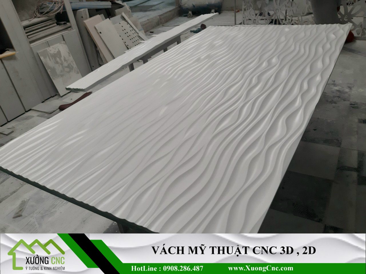 3D Wall Panels,3D Wave Panels,tấm ốp tường 3D báo giá 1 18