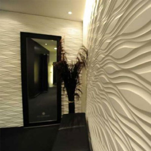 Vách hoa văn gợn sóng 3d cnc