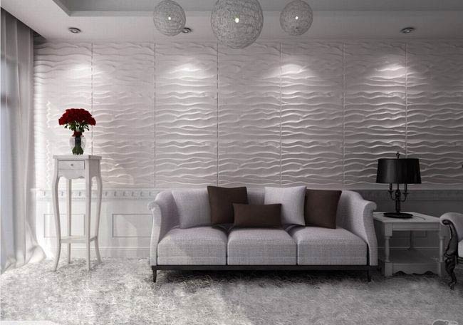 Tấm 3D là một vật liệu trang trí mới, chất lượng cao, có nghệ thuật cao 3