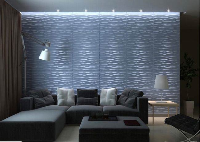Tấm 3D là một vật liệu trang trí mới, chất lượng cao, có nghệ thuật cao 4