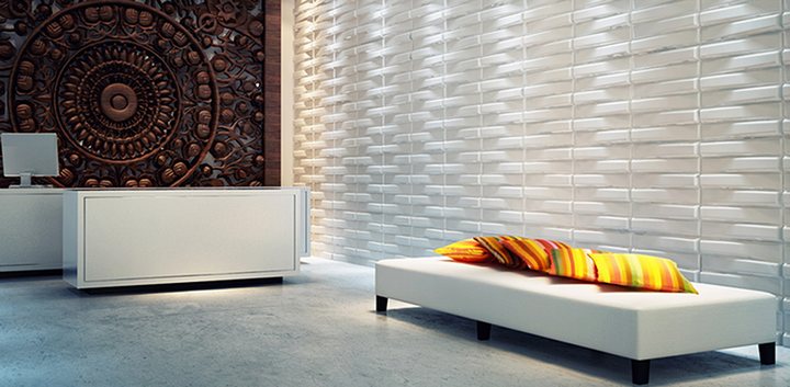 vách gợn sóng cnc 3d độc đáo