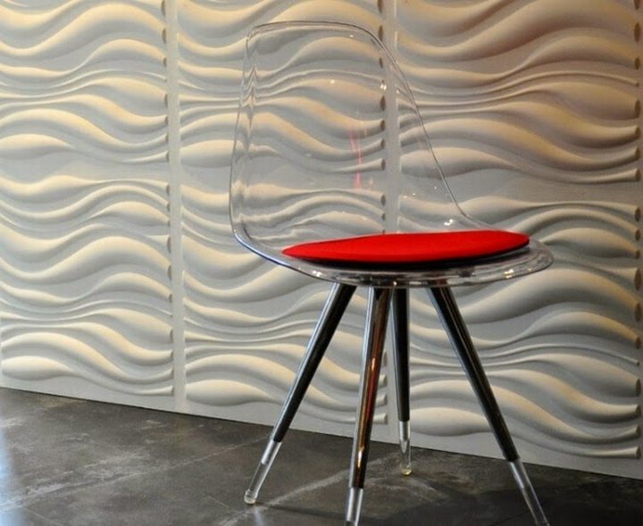 vách mỹ thuật gợn sóng 3d cnc độc đáo 2