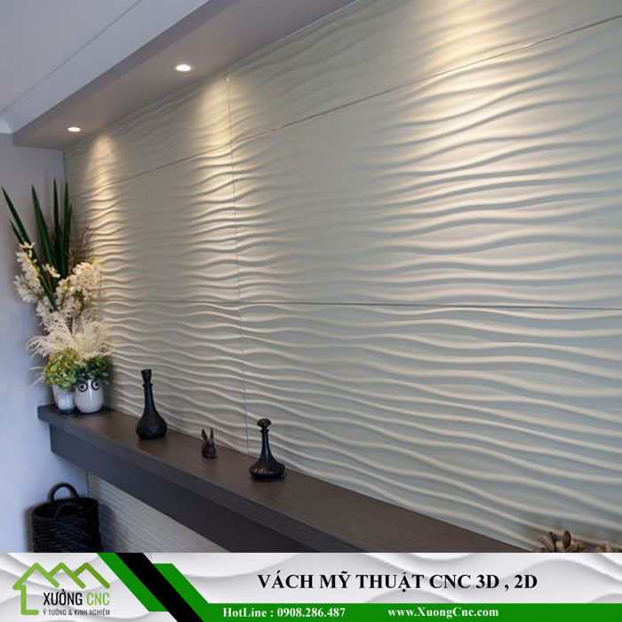 Báo giá tấm ốp tường CNC 3D tại TPHCM