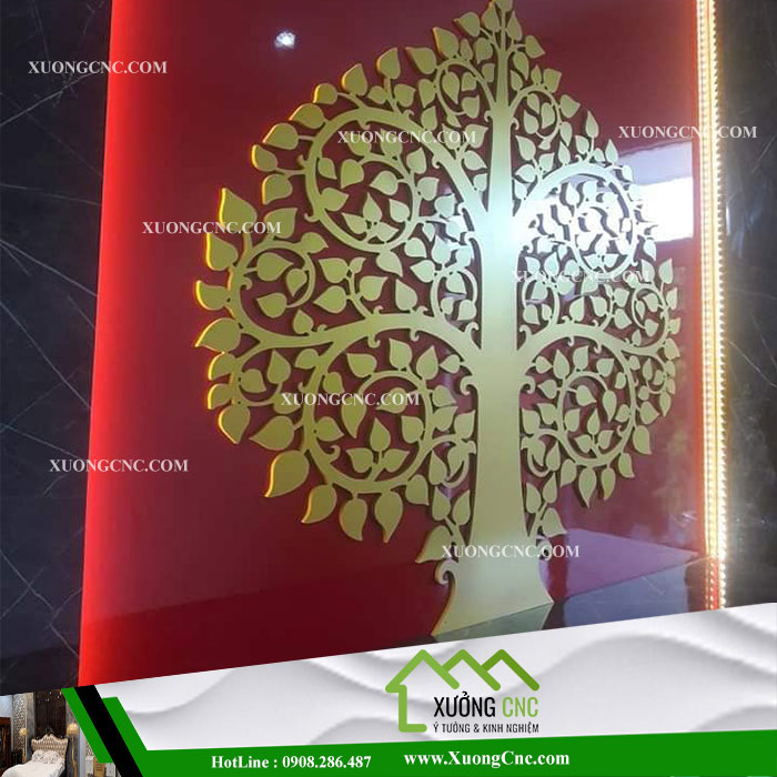 VÁCH NGĂN CNC TRANG TRÍ HIÊN ĐẠI,SẢN PHẨM GIÁ TỐT ,thi công nhanh,Vách ngăn CNC ,hoa văn cây lá đẹp
