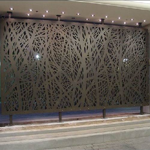 Vách ngăn di động chạm lộng đẹp tiện dụng CNC116